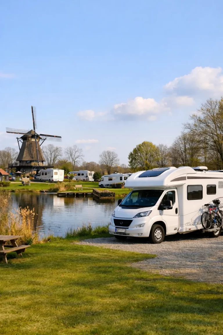 Rustige camperplaats, het hele jaar open.